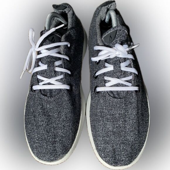 Allbirds Wool Runners Men’s Size 11 Natural Grey Light Grey Sole - Picture 2 of 6